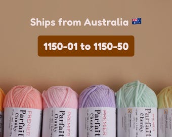 Premier Parfait Chunky Chenille Yarn: Super Bulky, Soft Plushie Yarn