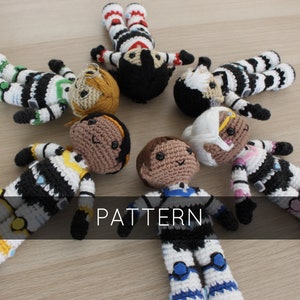 Collection of Voltron Paladin Amigurumi Crochet Patterns