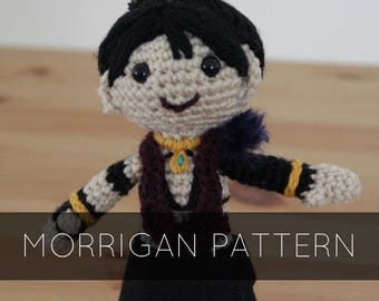 Morrigan Amigurumi Crochet Plush Doll Pattern