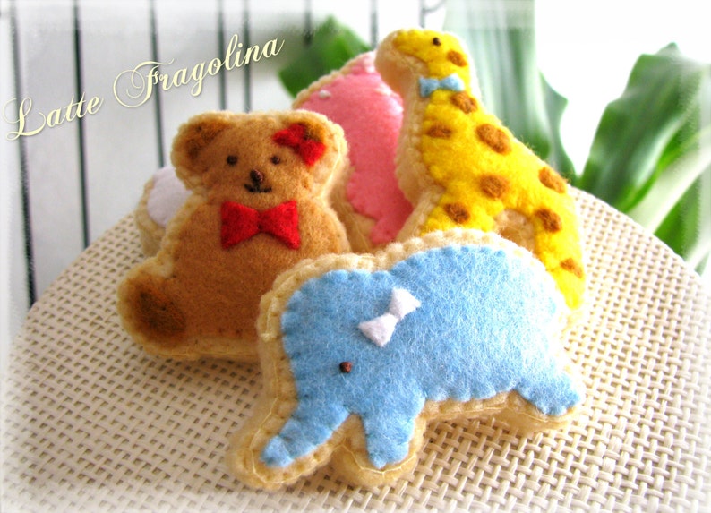 Animal sugar cookies
