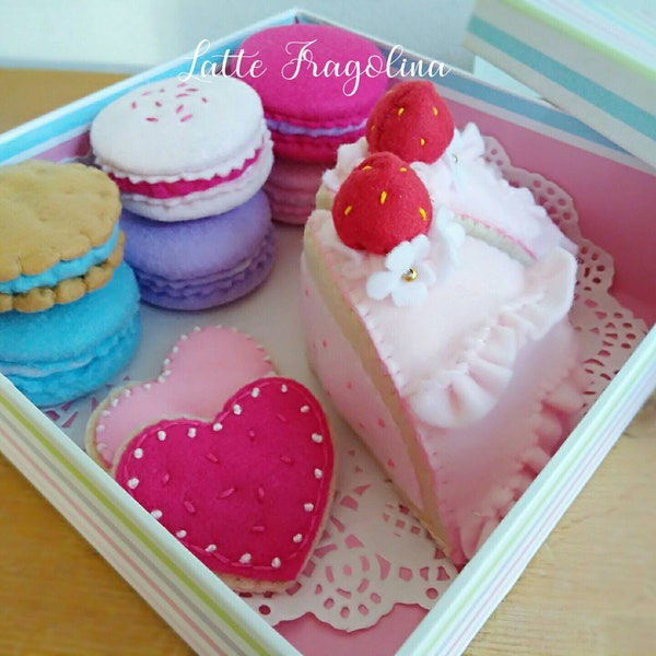 A set of assorted sweets for the Tea Party