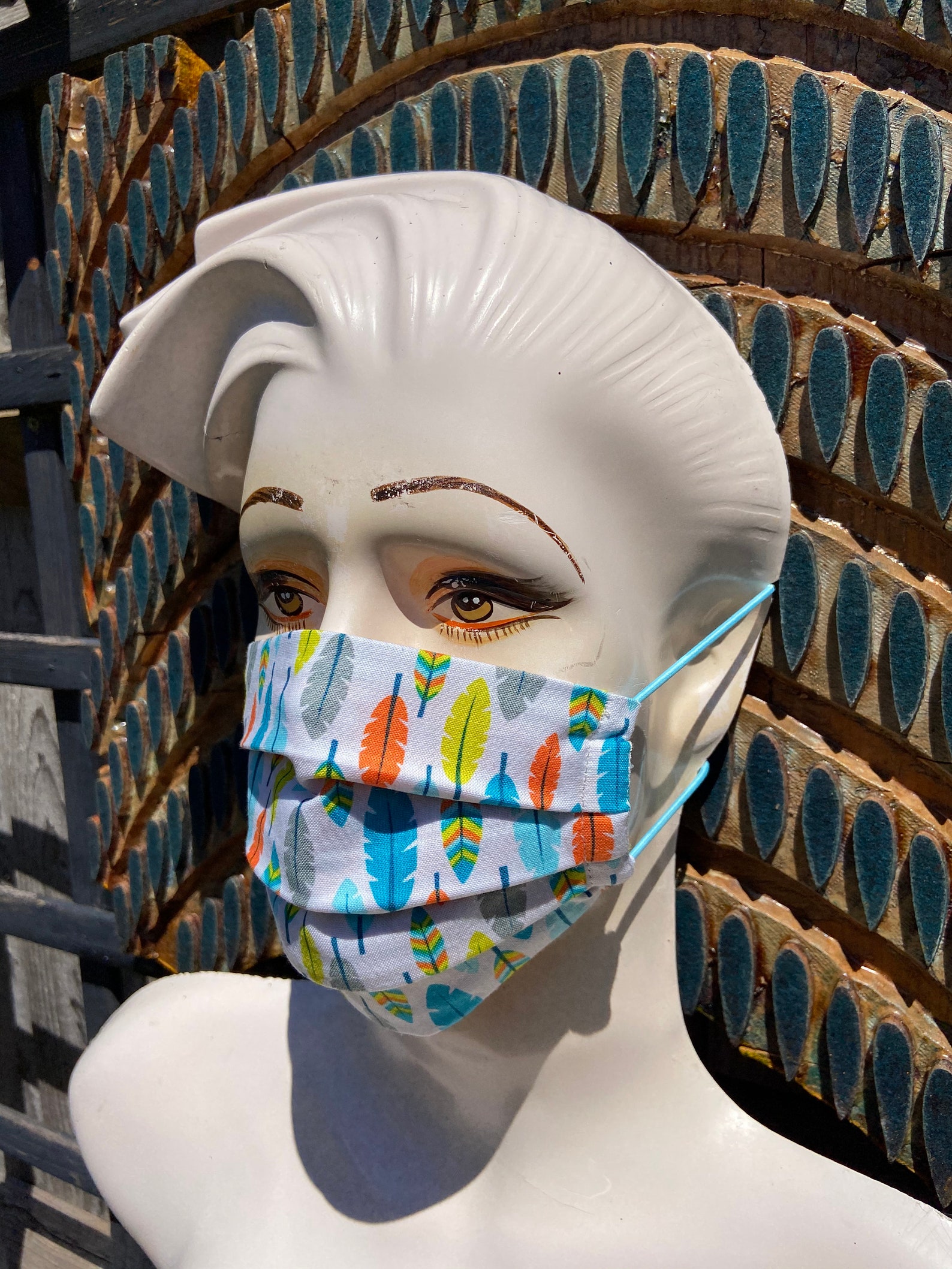 Cotton Face Mask Handmade in the UK Washable Ready to Ship Etsy