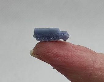 T Gauge 1/450, Military vehicles for model, diorama or collecting. Select the finishing; Unpainted or painted.