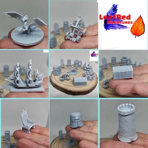 MEDIEVAL SET Game custom TOKEN assortmen Pieces, table games. boardgame, Playing Piece, action tokens. Catapult, Dragon, Crown, sailboat...