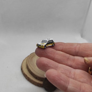 RENAULT 5 Turbo. N scale 1/160. Custom Token board game Pieces, table games. Choose a model painted or unpainted