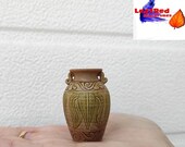 VASE, antique amphora type. Miniature resin. Dollhouse scale. Paint ready 3D printed. custom sizes and custom finishes