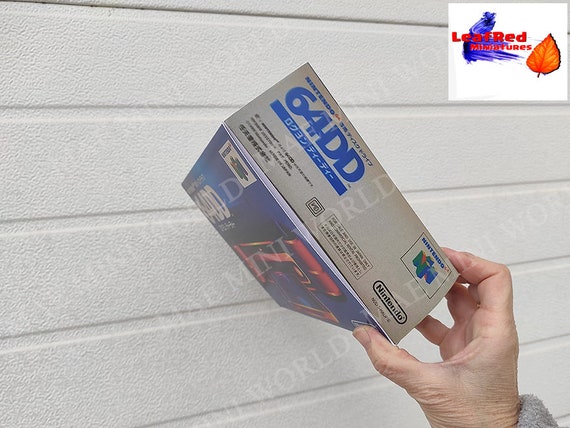 N64DD, Nintendo 64DD Mini, Replica Box. - Etsy