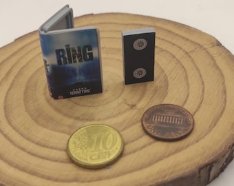 Handmade Miniature Horror VHS | 1/6 & 1/12 Scale | Collectible Movie Tapes for Dioramas