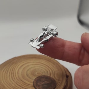 FORMULA 1 McLAREN M23 1975. 1&quot; (28mm) N Scale. Or 1.7&quot; (43mm) Game custom TOKEN assortmen Pieces, table games. Cars, boardgame.