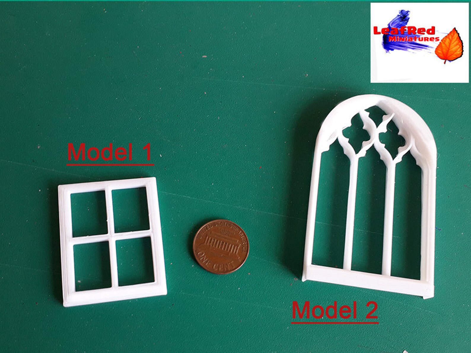 Miniature WINDOW - Custom Sizes. Dollhouse scale