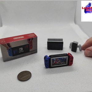 Little Box Nintendo NINTENDO SWITCH. Miniature Console With Box and Controllers. - Etsy