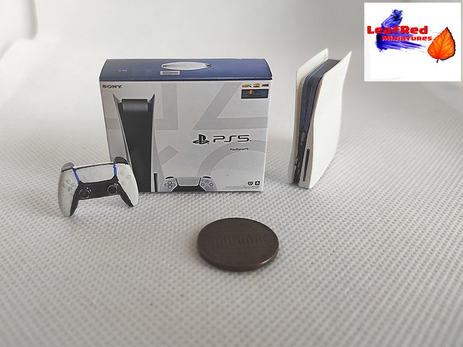 PS5 MINIATURE Console 4 Games And/or Controller With BOX. Etsy Australia