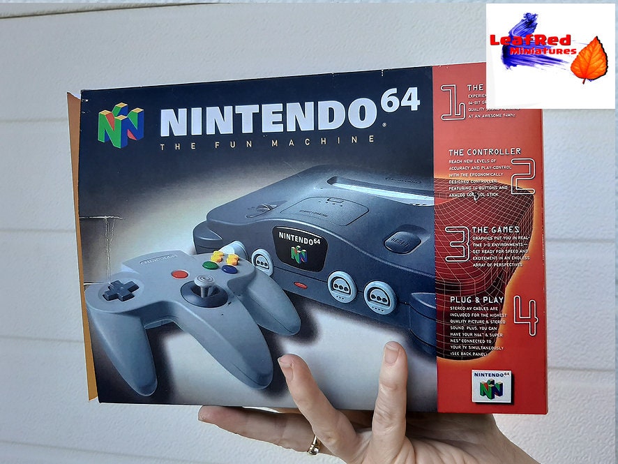 N64、ニンテンドー64ミニ、レプリカボックス。 N64クラシック N64、ニンテンドー64ミニ、レプリカボックス。 N64クラシック