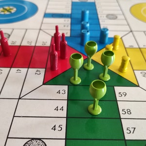 Parchis Board 2 in 1 Parques and chedre and Oca games traditional and  classic Family Club