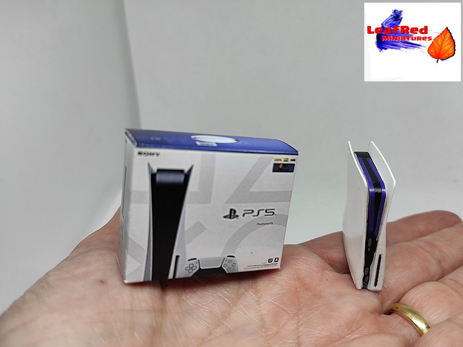 PS5 MINIATURE Console 4 Games And/or Controller With BOX. - Etsy