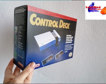 NINTENDO CONTROL DECK, replica box. Custom box for Nes Nintendo Classic Edition