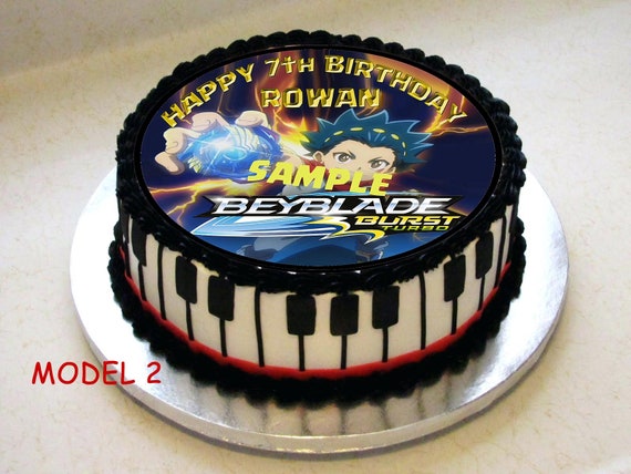 Cupcake Toppers Beyblade Digital Version Imprimable Happy Birthday Party Decorations De Gateau Articles De Fete