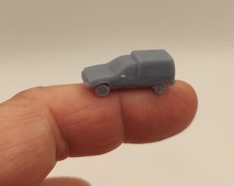 Citroën C15 N Scale 1:160 Miniature Car, Resin Model Vehicle for Model Railway, Diorama, Custom Board Game Piece. 25mm