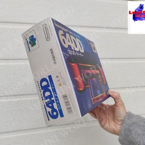 N64DD, Nintendo 64DD mini, replica box.