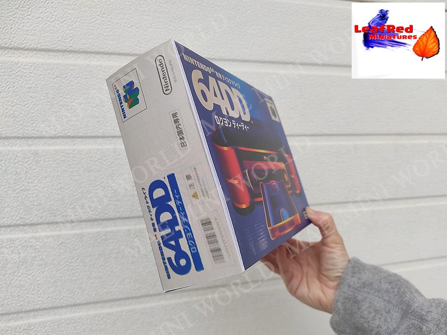 N64DD, Nintendo 64DD Mini, Replica Box. - Etsy