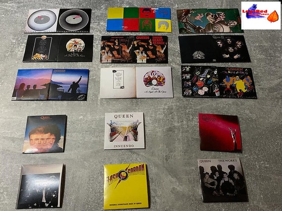 QUEEN 2 Collection. 15 Miniature Record ALBUM Available. -