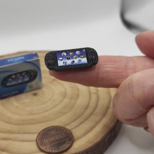 PS VITA Miniature console with box.