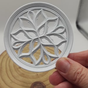 Window round GOTHIC Miniature. Model V. Dollhouse scale. Custom size and more models available. Personalized gift. Model V