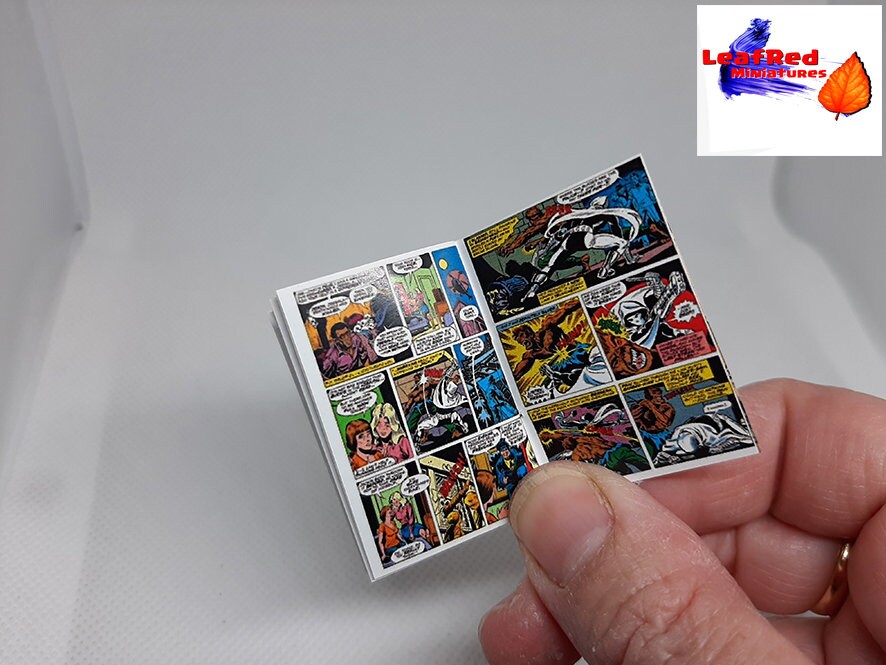 WEREWOLF #32 Comic FULL REPLICA Miniature, 20 Pages Two Face. Artisan ...