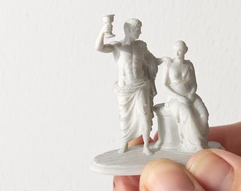 Dolls House Miniature Classical Roman Sculpture - Custom Sizes