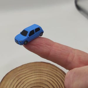 RENAULT CLIO N scale 1/160. Custom Token board game Pieces, table games. Choose a model painted or unpainted