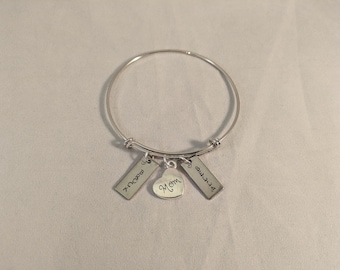 Mom and Grandma Personalized Bracelet