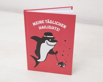 My daily Hailights! - Notebook A5 Hardcover 96 pages - Coral