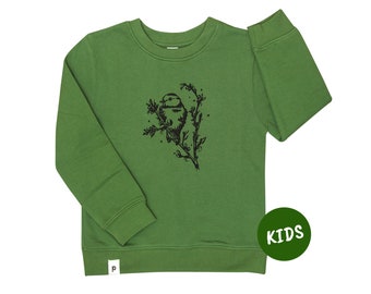 Mara Meise - Kinder Bio Sweater - Organic Cotton - Grün