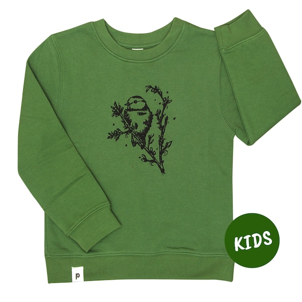 Mara Meise - Kinder Bio Sweater - Organic Cotton - Grün