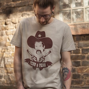 Cowboy Peng Peng - Fair Wear Men&#39;s T-Shirt - Sand