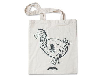 Baumwolltasche / Jutebeutel - Dodo Polly - Natur