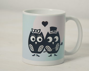 Scarlett & Johann the owl pair - cup