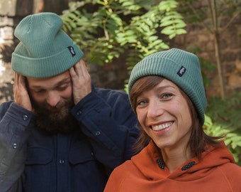 päfjes - Fair trade cap made from organic cotton - Mint