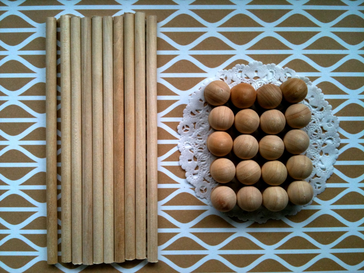 30 Pairs of 6 Wood Scroll Rods With End Caps for DIY - Etsy Canada