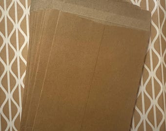 Size #6 Kraft Envelopes 114 x 162 mm |Eco-friendly Packaging | Envelopes | Packets |Wedding |Recyclable | Favours |BULK