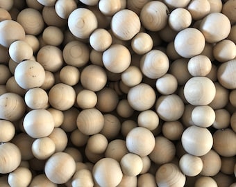 Custom 6m Garland | Wooden beads | Ornament | raw | table mantelpiece accessories | Home decor | decorative | Christmas Decor