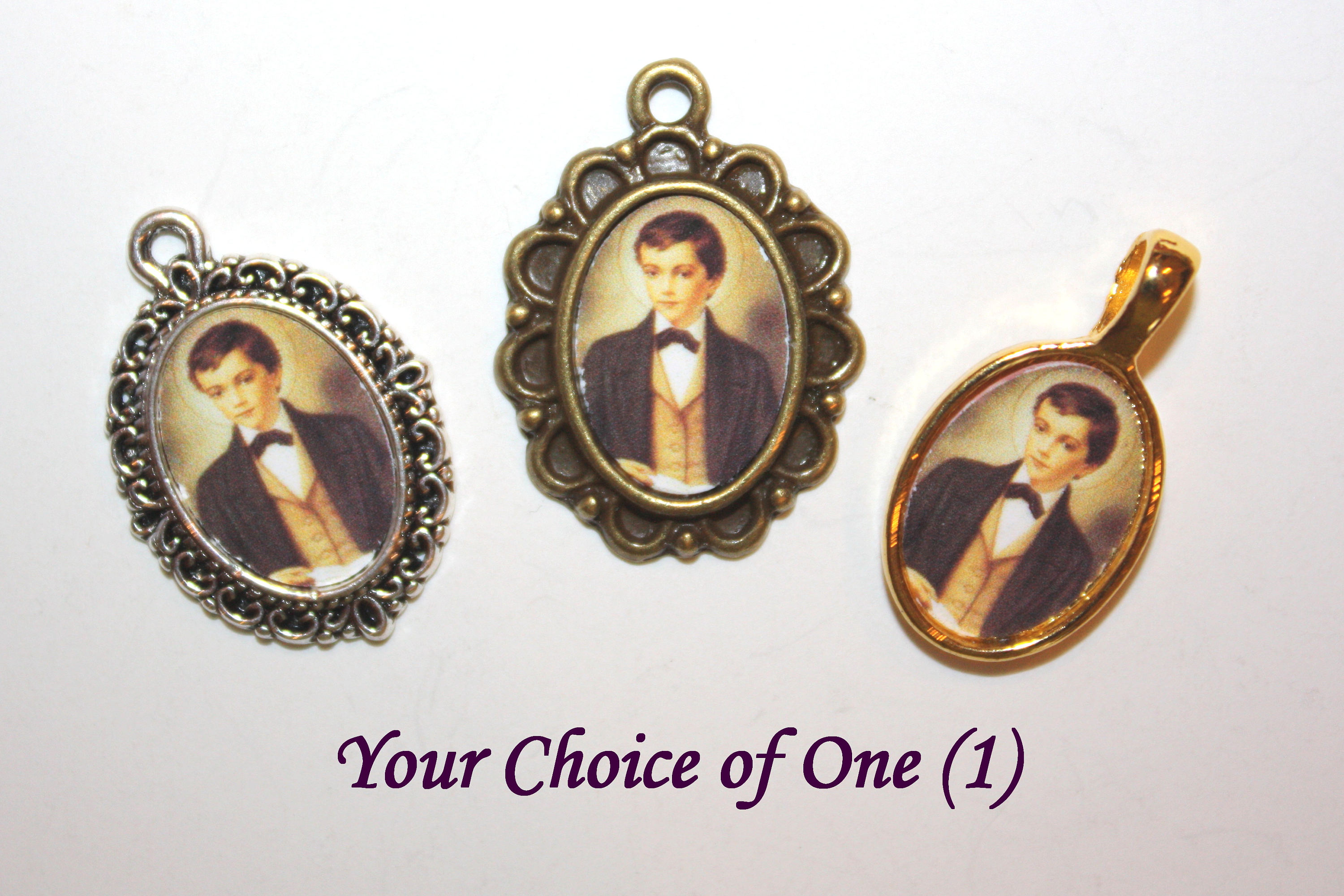 St. Dominic Savio Catholic Mini Medal to Add to - Etsy