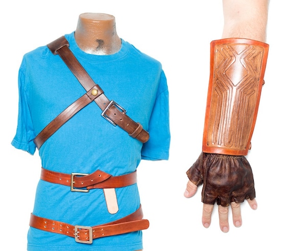 Legend of Zelda Breath of the Wild Cosplay Link Leather Belts