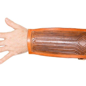 Breath of the Wild Link Bracer Cosplay Legend of Zelda Leather image 1