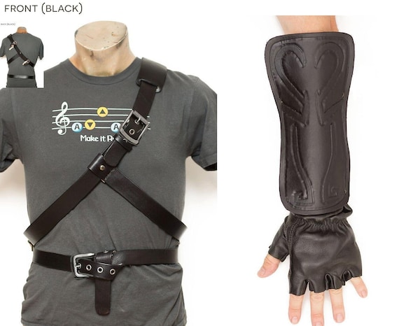 Legend of Zelda Cosplay Link Belts, Bracer & Gloves Twilight