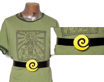 Legend of Zelda Wind Waker Cosplay Kid Toon Link Leather Belt Custom Size