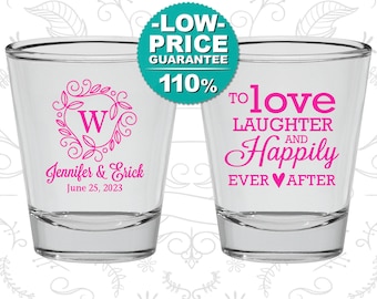Wedding Shot Glasses Etsy