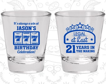 20170 Birthday Glass Birthday Shot Glasses 30th Birthday Shot Glasses Beer Birthday Go fetch him a beer