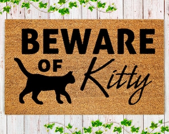 Beware Of Kitty Etsy
