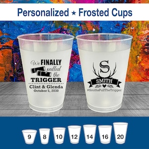 We finally pulled the trigger, Imprinted Frosted Cups, Antler, Red Frosted Cups | 264